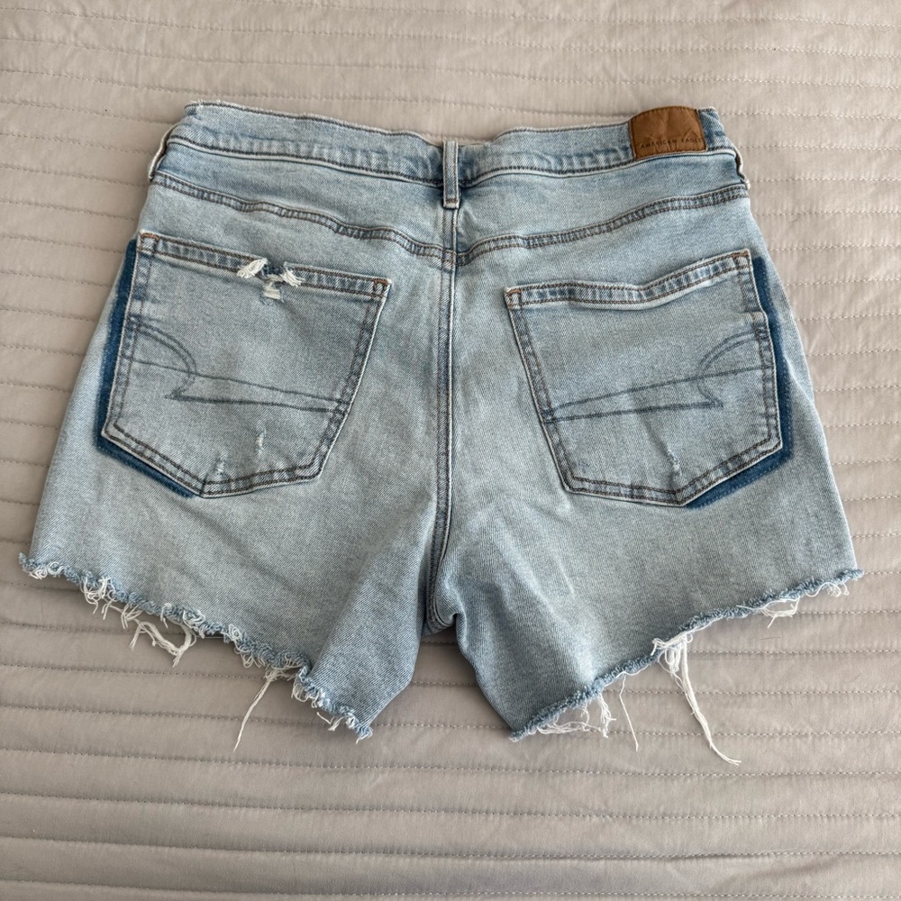 American Eagle Distressed Denim Shorts - Picture 2 of 6